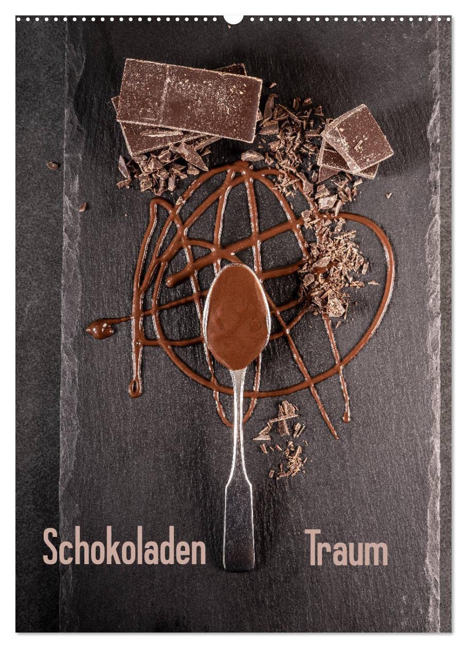 Schokoladen Traum (Wandkalender 2026 DIN A2 hoch), CALVENDO Monatskalender Calendars
