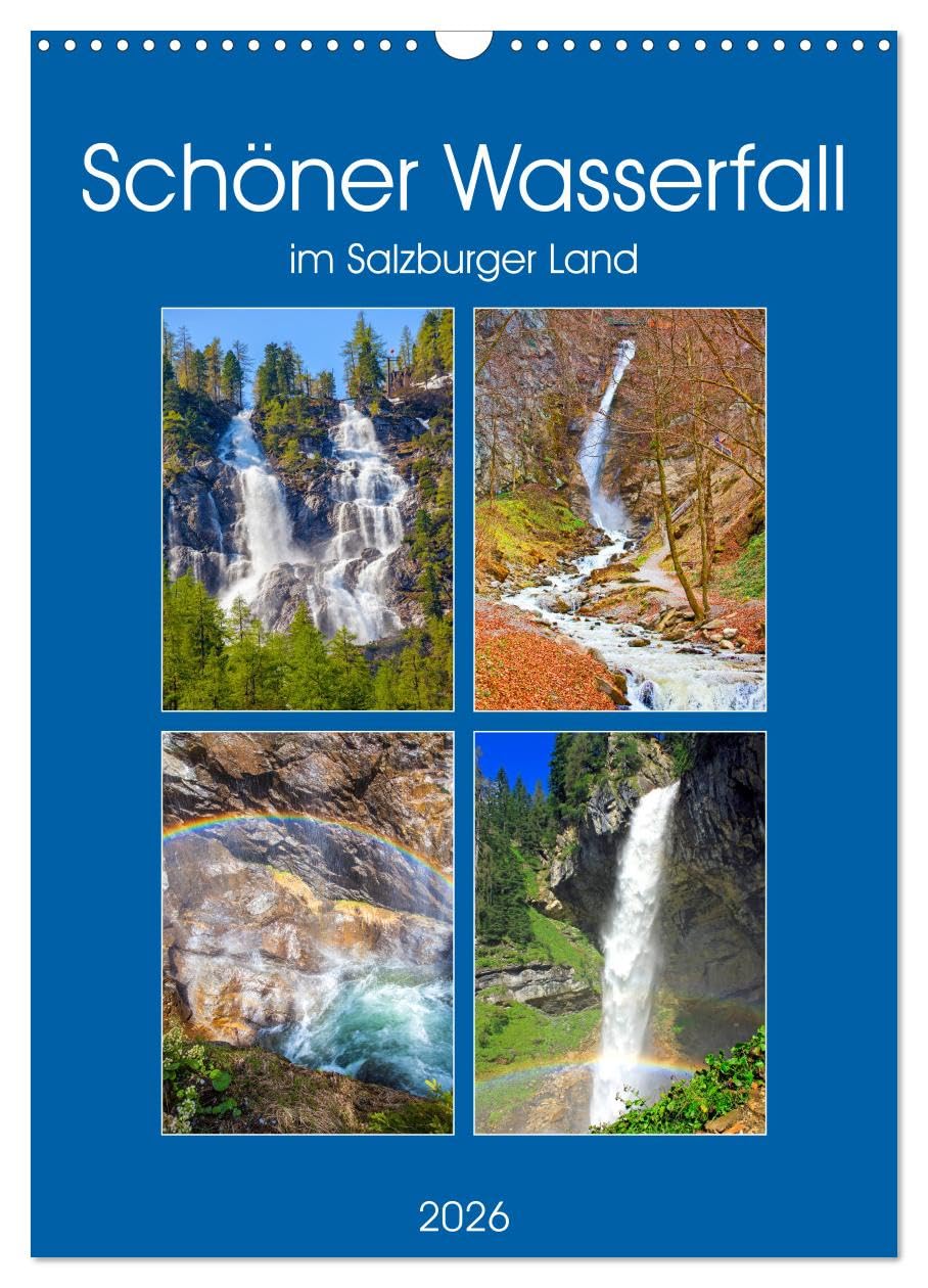 Schöner Wasserfall (Wandkalender 2026 DIN A3 hoch), CALVENDO Monatskalender Social Sciences