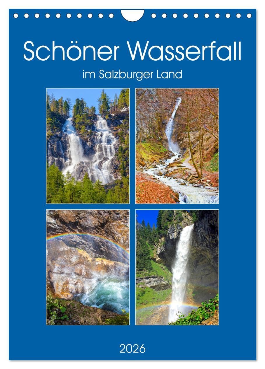 Schöner Wasserfall (Wandkalender 2026 DIN A4 hoch), CALVENDO Monatskalender Social Sciences