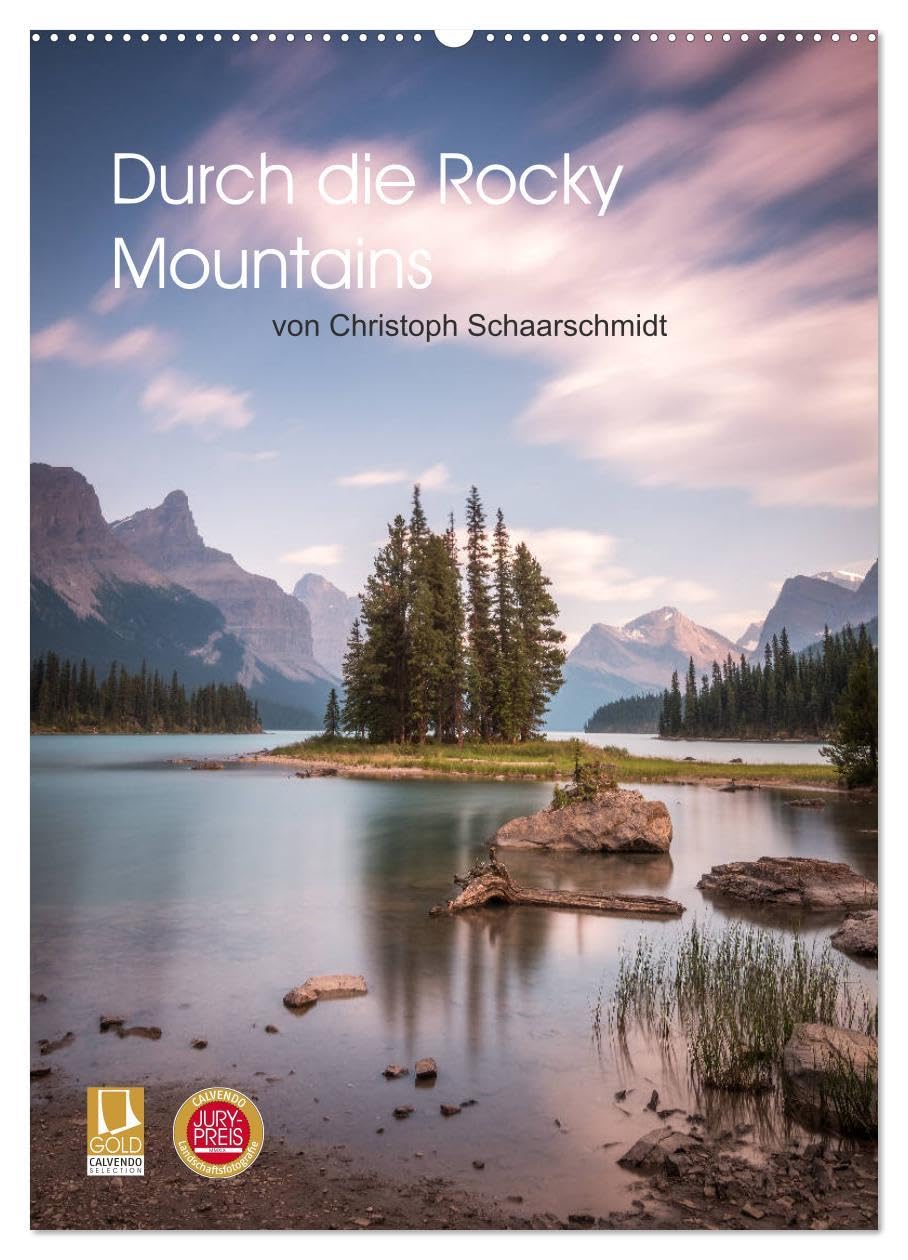 Die kanadischen Rockies (Wandkalender 2026 DIN A2 hoch), CALVENDO Monatskalender Photography