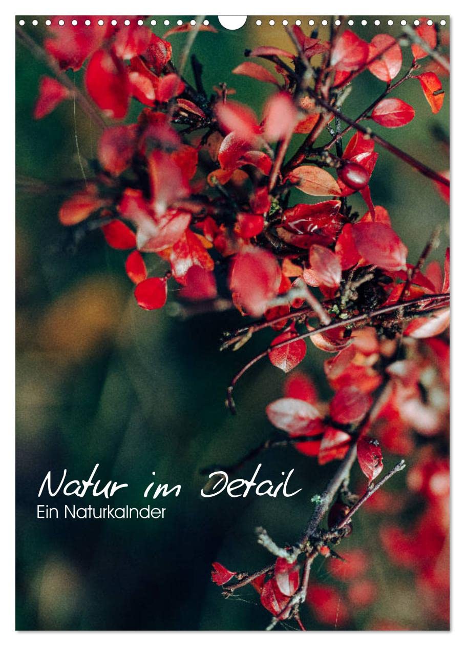 Kalender - Natur im Detail (Wandkalender 2026 DIN A3 hoch), CALVENDO Monatskalender Photography