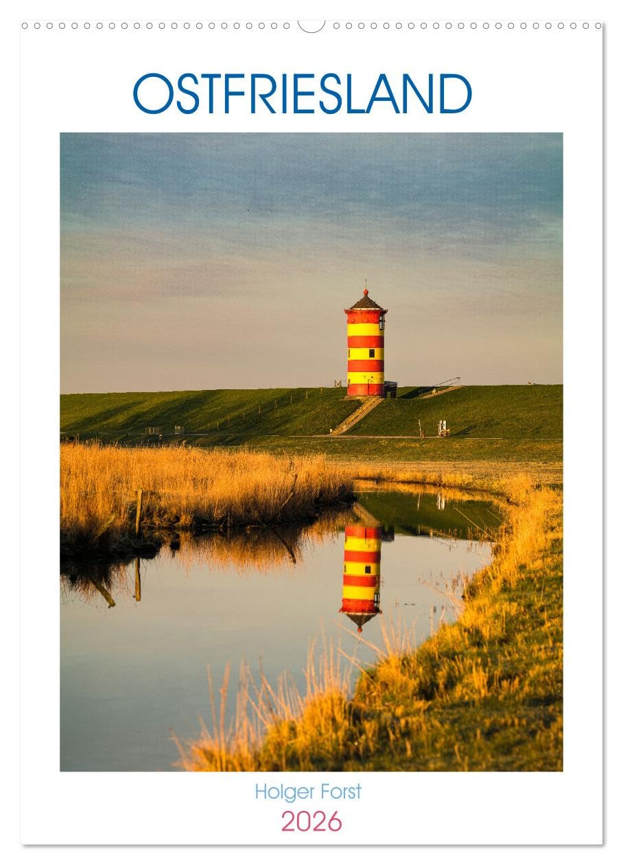 Ostfriesland - Fotos von forstfotografie (Wandkalender 2026 DIN A2 hoch), CALVENDO Monatskalender Photography