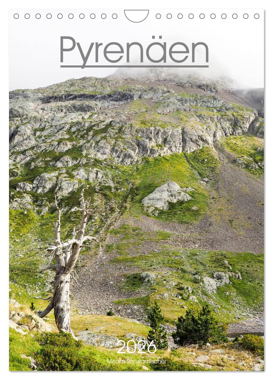 Pyrenäen - Spanien und Frankreich (Wandkalender 2026 DIN A4 hoch), CALVENDO Monatskalender Photography