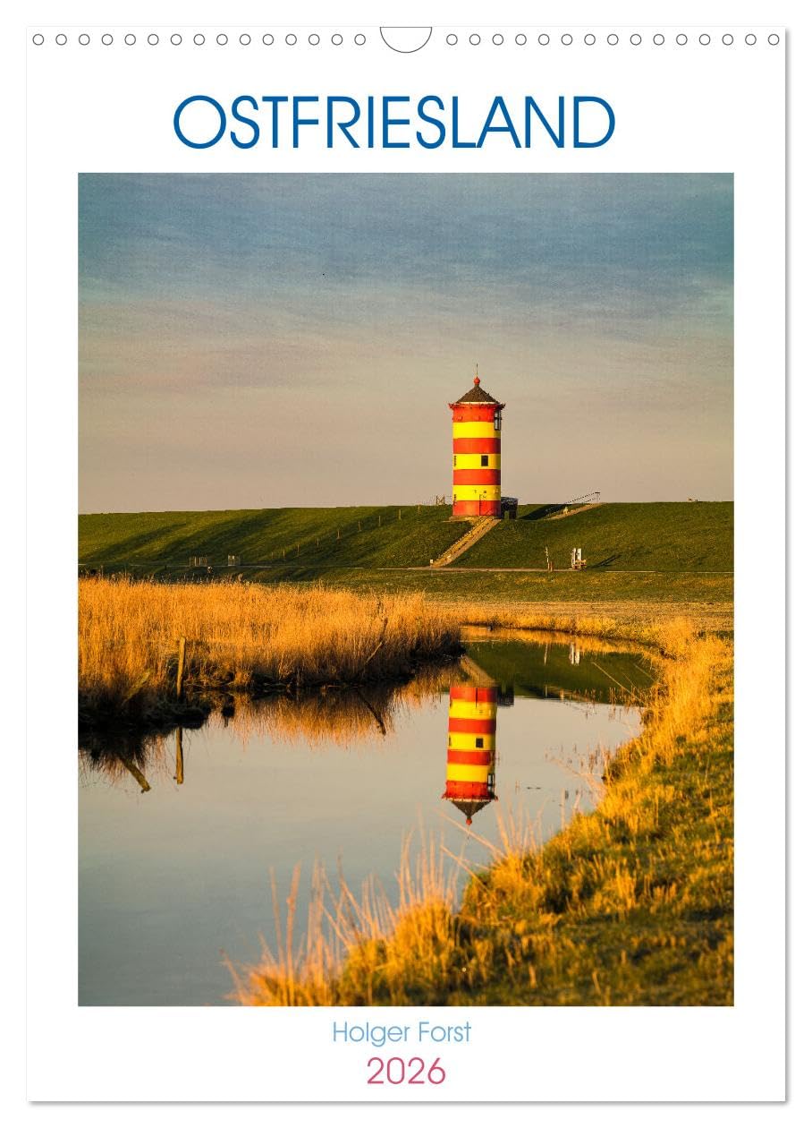 Ostfriesland - Fotos von forstfotografie (Wandkalender 2026 DIN A3 hoch), CALVENDO Monatskalender Photography
