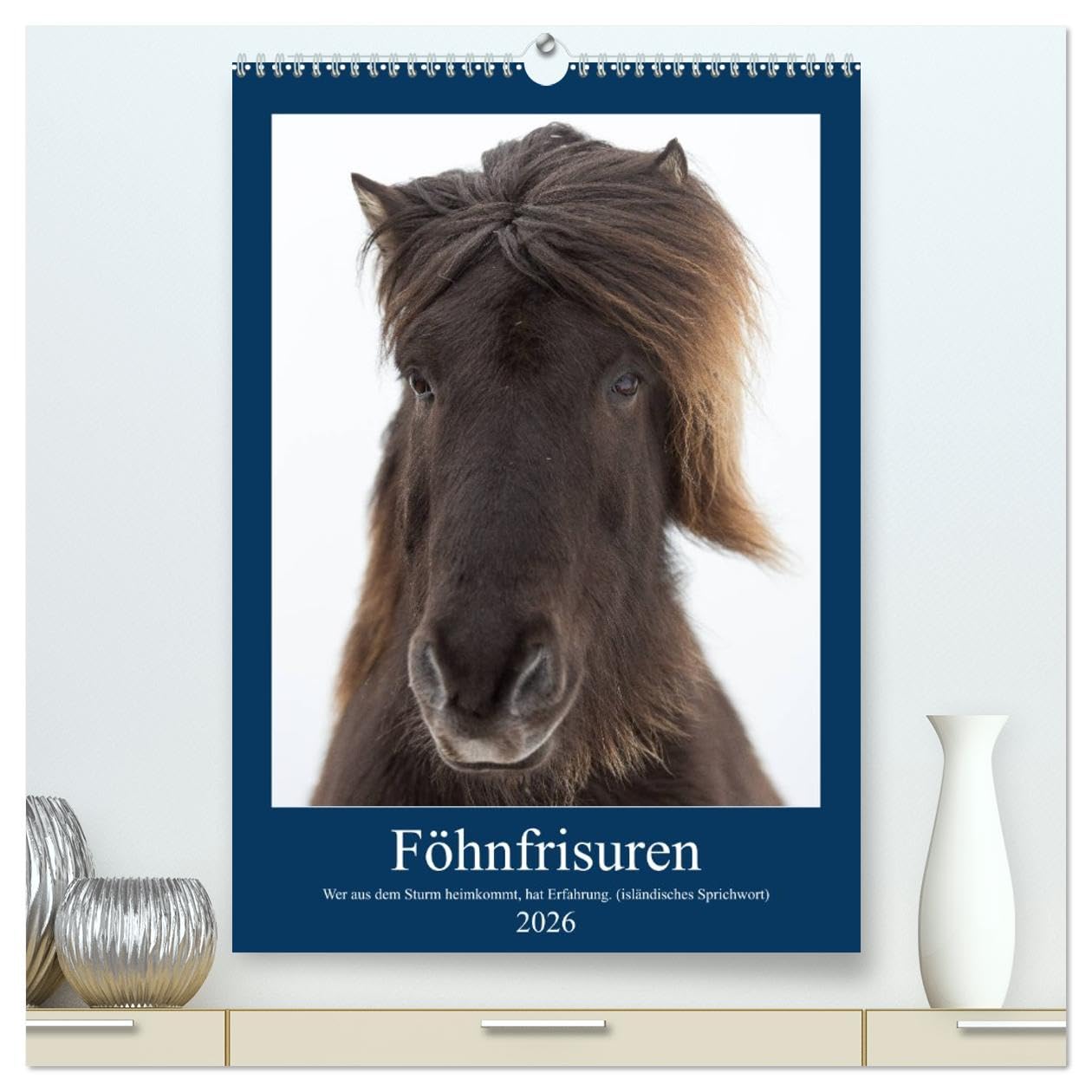 Föhnfrisuren (hochwertiger Premium Wandkalender 2026 DIN A2 hoch), Kunstdruck in Hochglanz Natural Sciences