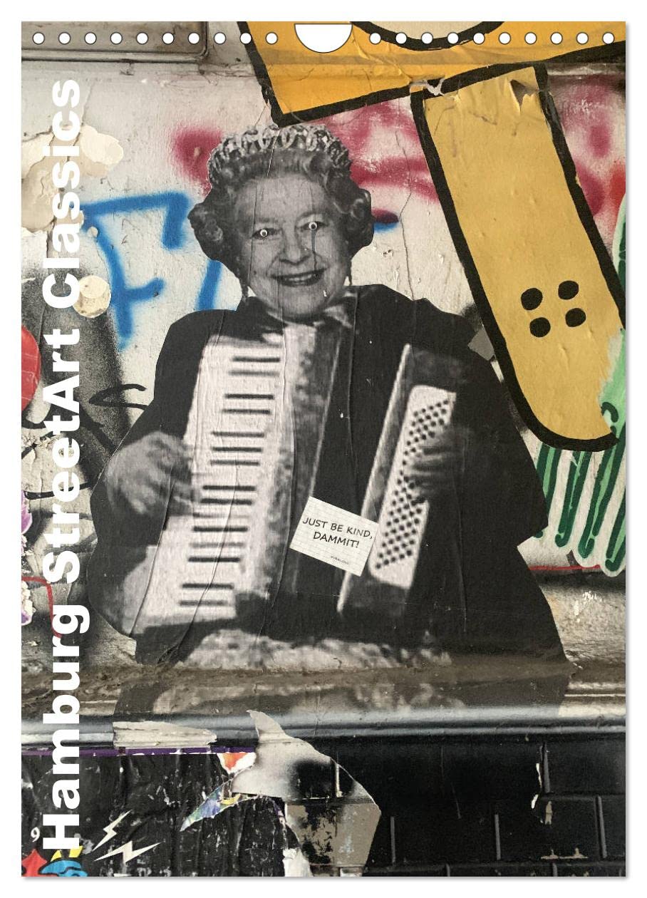 Hamburg StreetArt Classics (Wandkalender 2026 DIN A4 hoch), CALVENDO Monatskalender Leisure, Home & Garden
