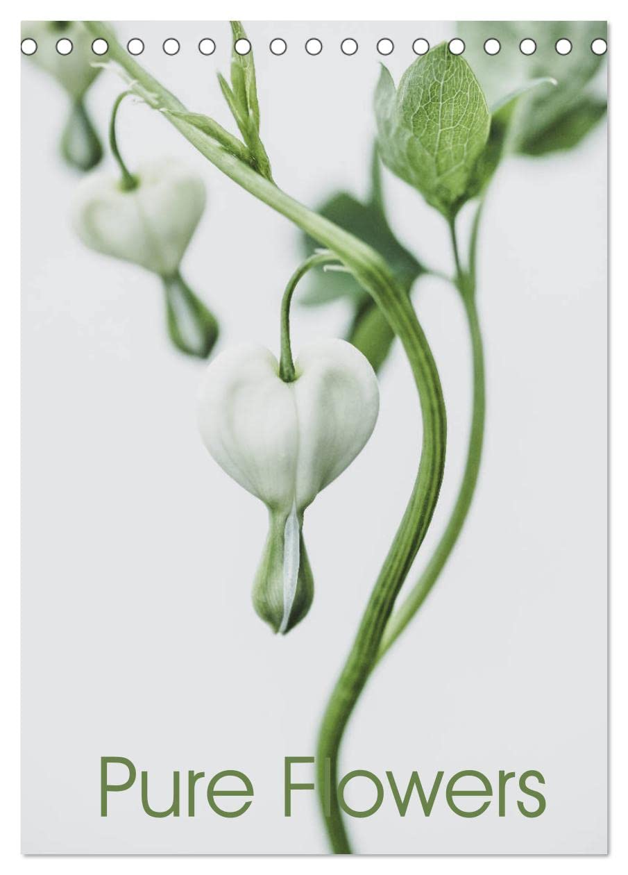 Pure Flowers (Tischkalender 2026 DIN A5 hoch), CALVENDO Monatskalender Film, Art & Culture