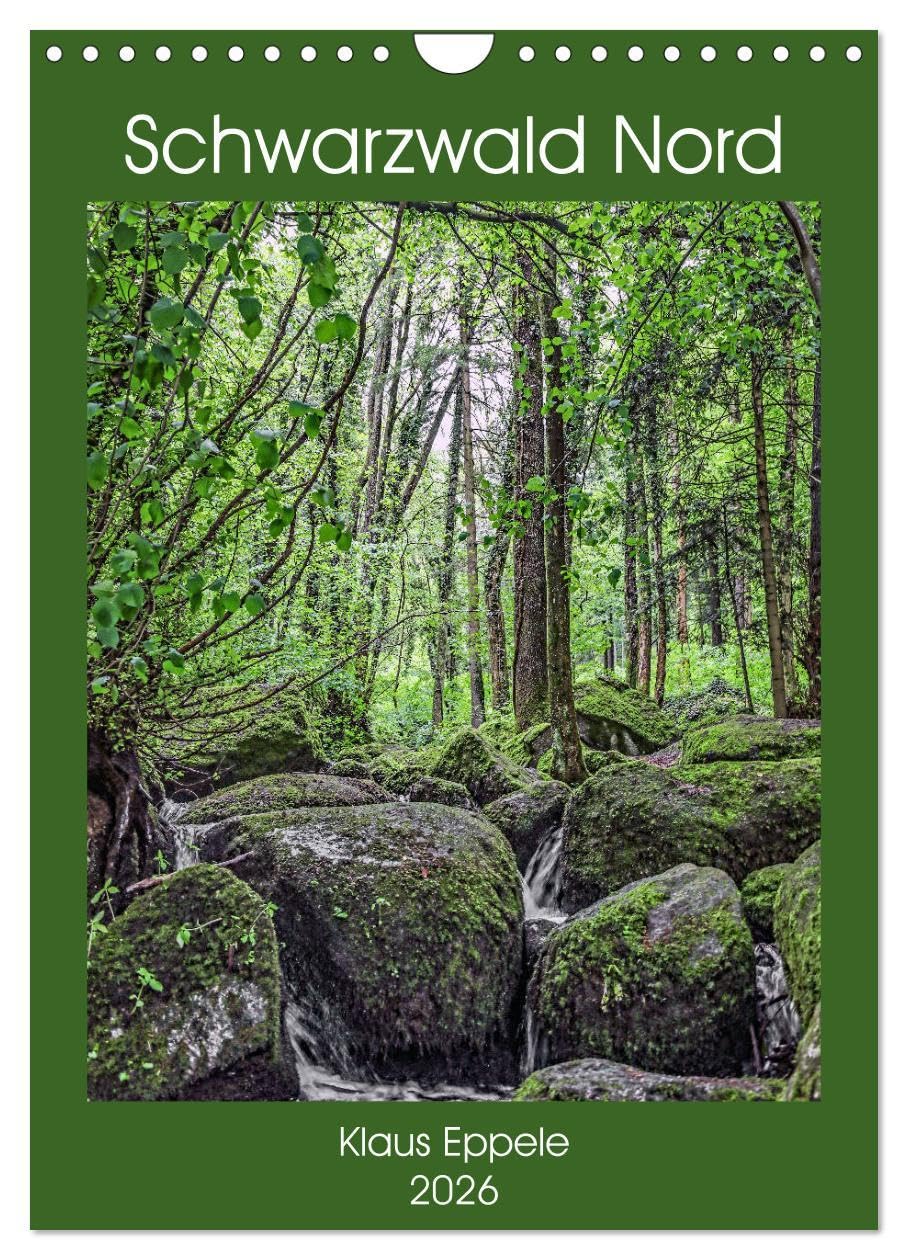 Schwarzwald Nord (Wandkalender 2026 DIN A4 hoch), CALVENDO Monatskalender Leisure, Home & Garden