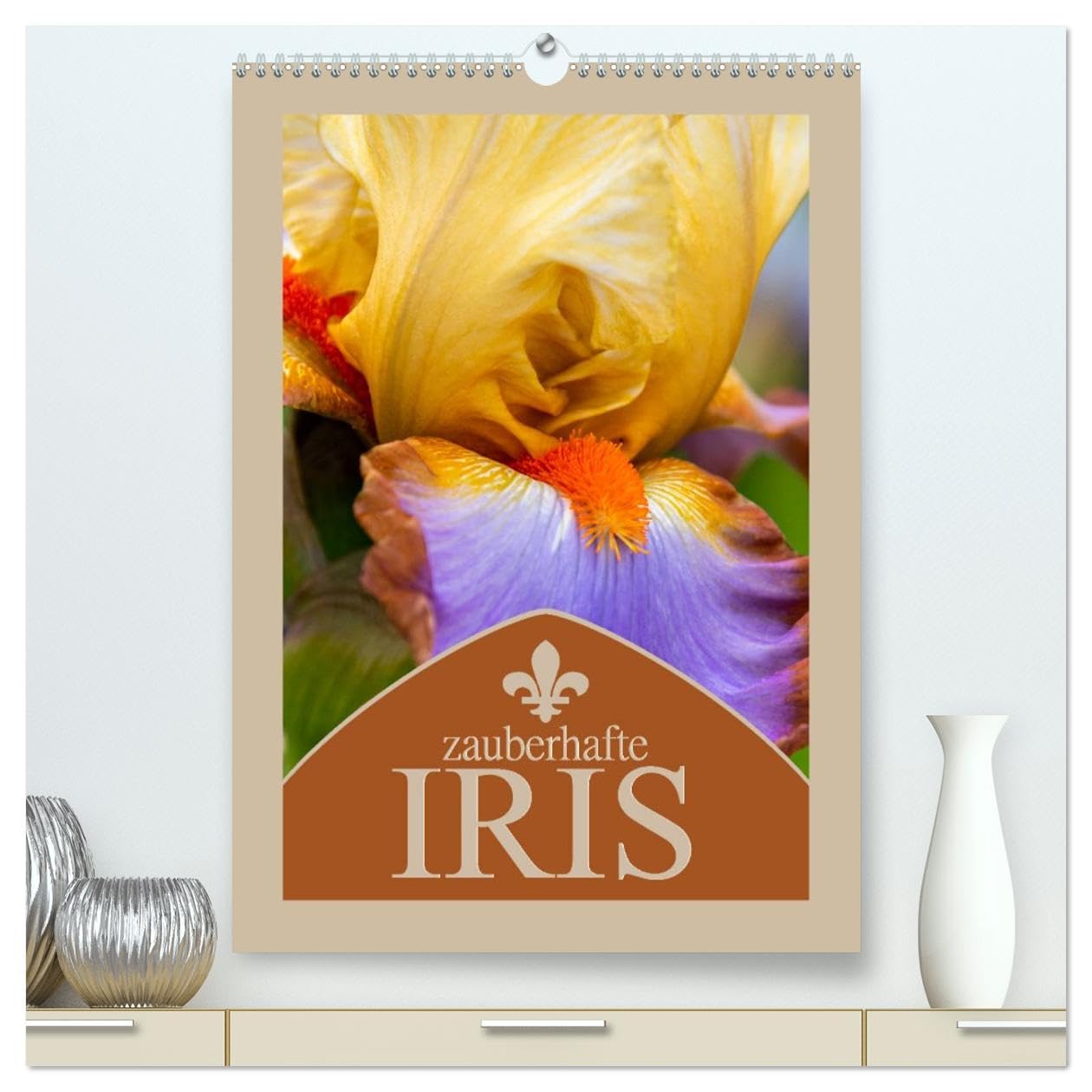 Zauberhafte Iris (hochwertiger Premium Wandkalender 2026 DIN A2 hoch), Kunstdruck in Hochglanz Social Sciences