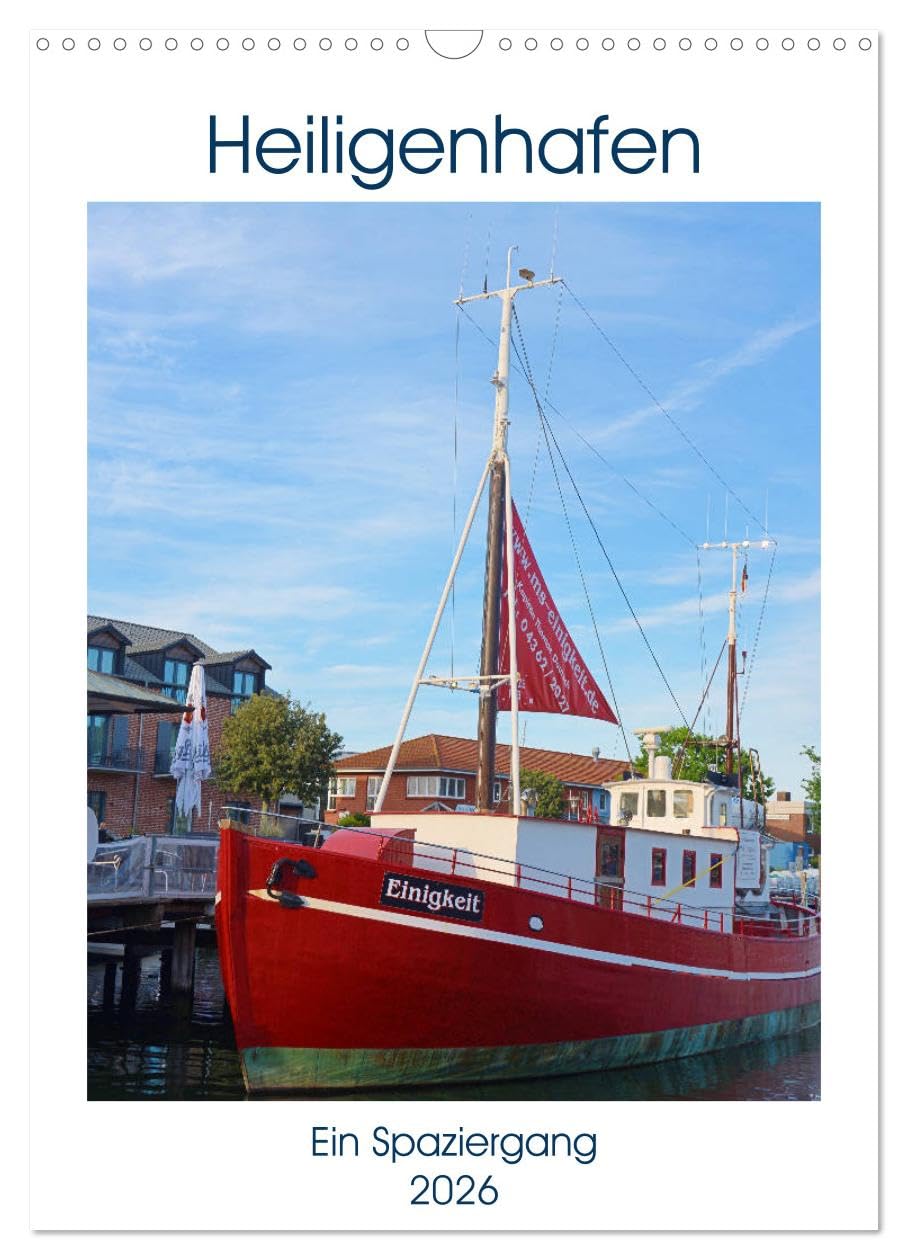 Heiligenhafen Ein Spaziergang (Wandkalender 2026 DIN A3 hoch), CALVENDO Monatskalender Calendars