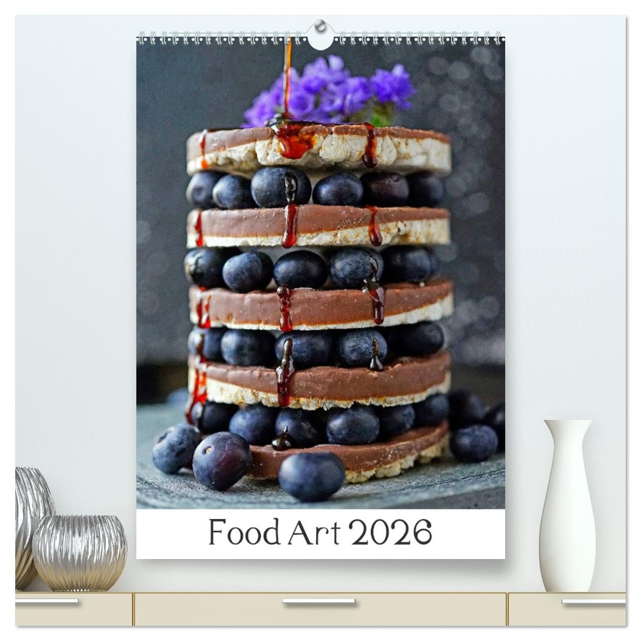 Food Art 2026 (hochwertiger Premium Wandkalender 2026 DIN A2 hoch), Kunstdruck in Hochglanz Photography