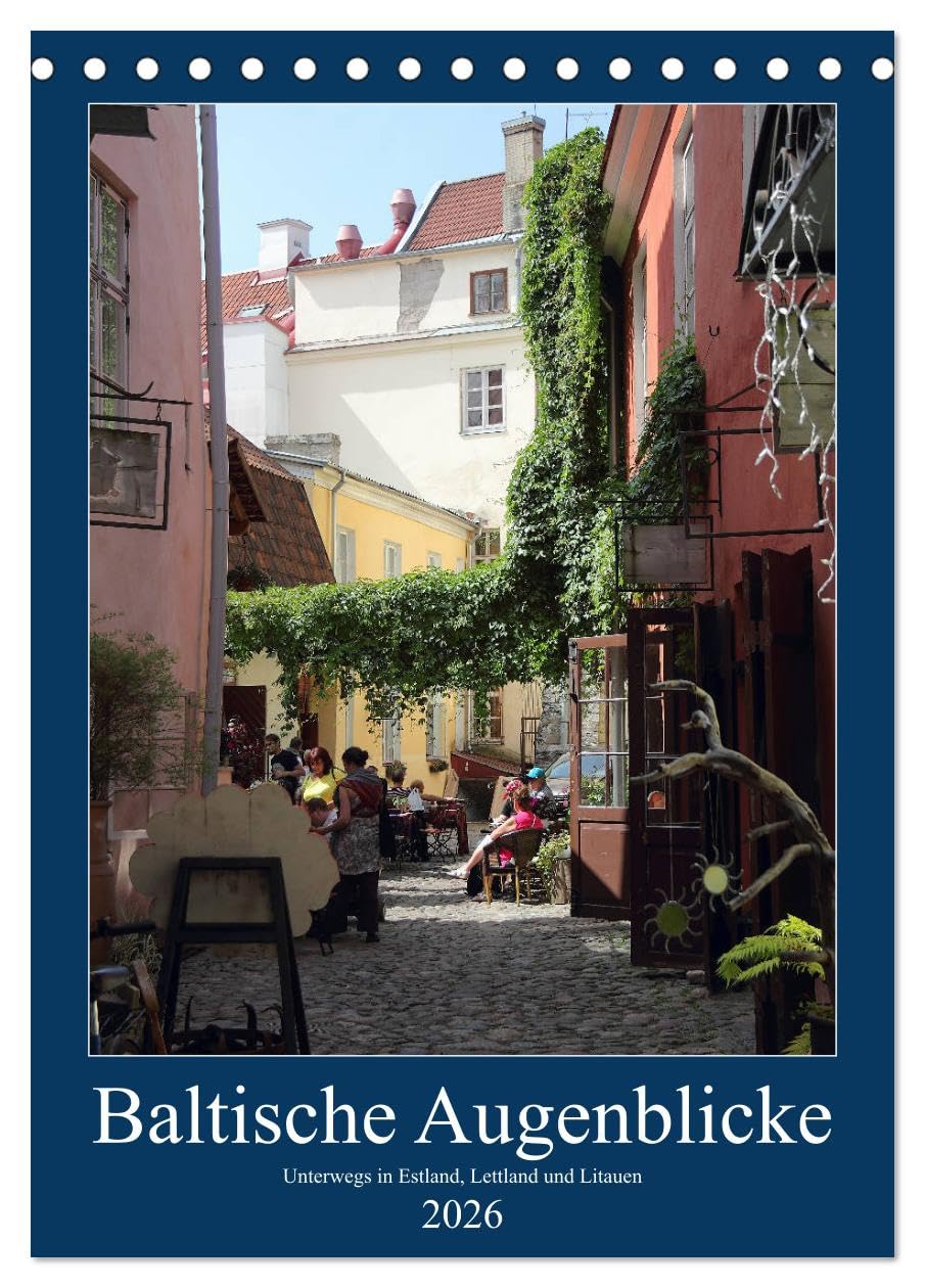 Baltische Augenblicke (Tischkalender 2026 DIN A5 hoch), CALVENDO Monatskalender Books