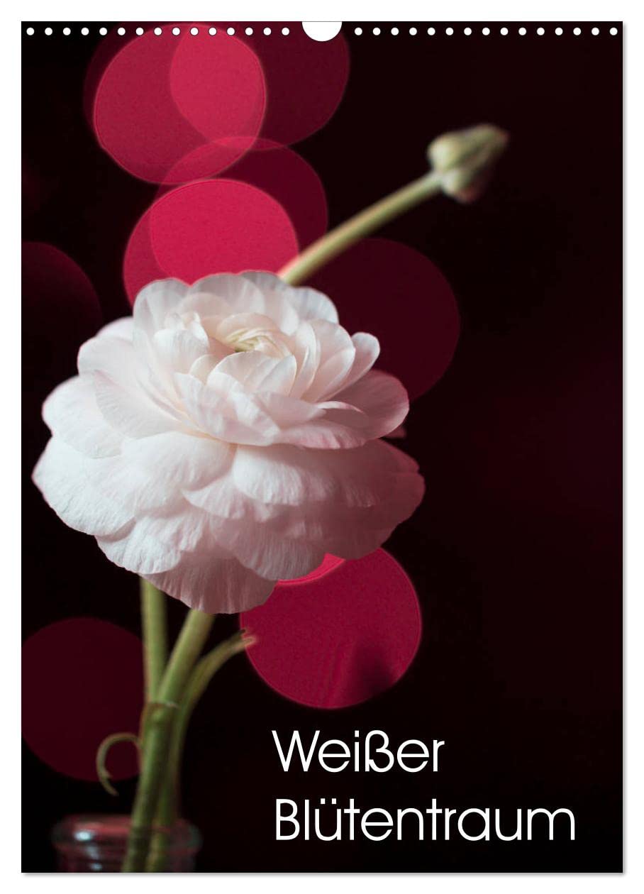 Weißer Blütentraum (Wandkalender 2026 DIN A3 hoch), CALVENDO Monatskalender Social Sciences