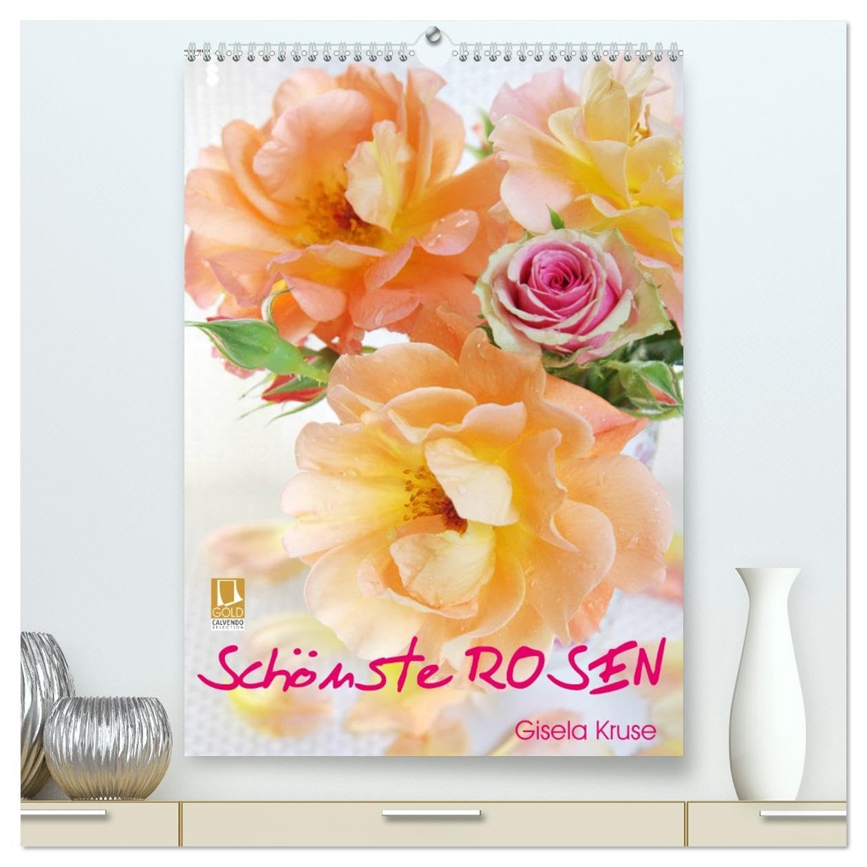 Schönste Rosen (hochwertiger Premium Wandkalender 2026 DIN A2 hoch), Kunstdruck in Hochglanz Business & Technology