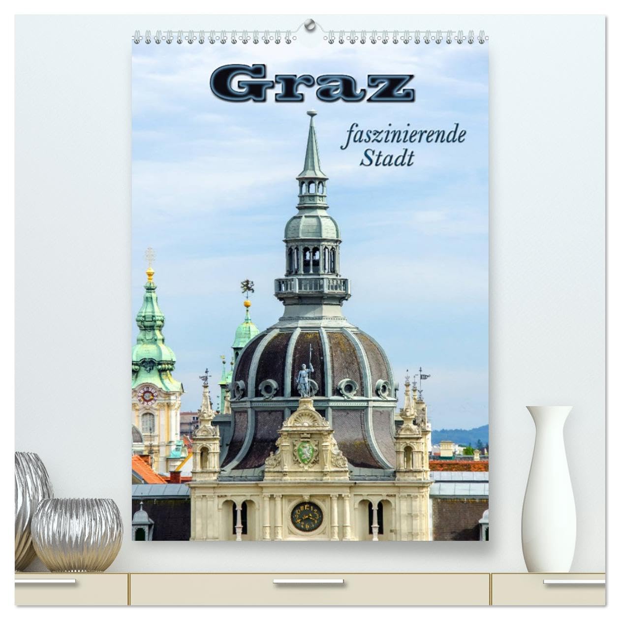 Graz - faszinierende Stadt (hochwertiger Premium Wandkalender 2026 DIN A2 hoch), Kunstdruck in Hochglanz Leisure, Home & Garden