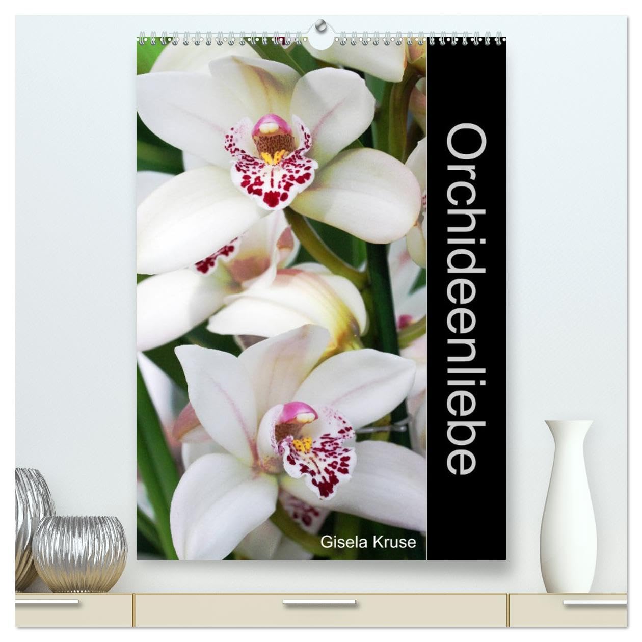 Orchideenliebe (hochwertiger Premium Wandkalender 2026 DIN A2 hoch), Kunstdruck in Hochglanz Business & Technology