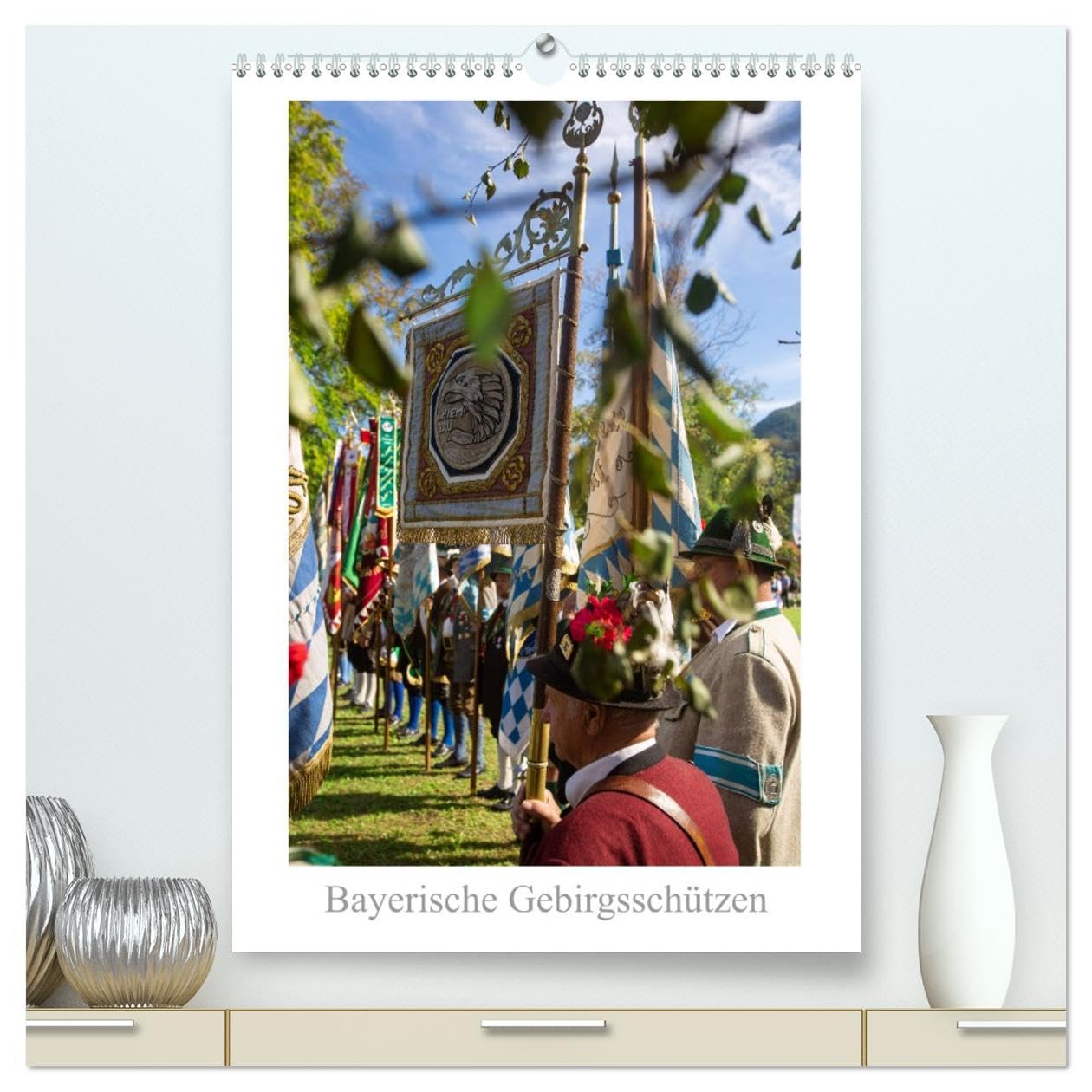 Bayerische Gebirgsschützen (hochwertiger Premium Wandkalender 2026 DIN A2 hoch), Kunstdruck in Hochglanz Film, Art & Culture