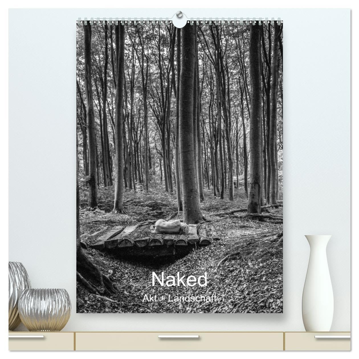 Naked: Akt + Landschaft (hochwertiger Premium Wandkalender 2026 DIN A2 hoch), Kunstdruck in Hochglanz: Stimmungsvoller Fine-Art Aktbilder von Frauen in der Natur. (CALVENDO Erotik) Calendars