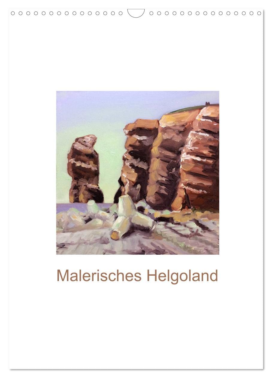 Malerisches Helgoland (Wandkalender 2026 DIN A3 hoch), CALVENDO Monatskalender Social Sciences