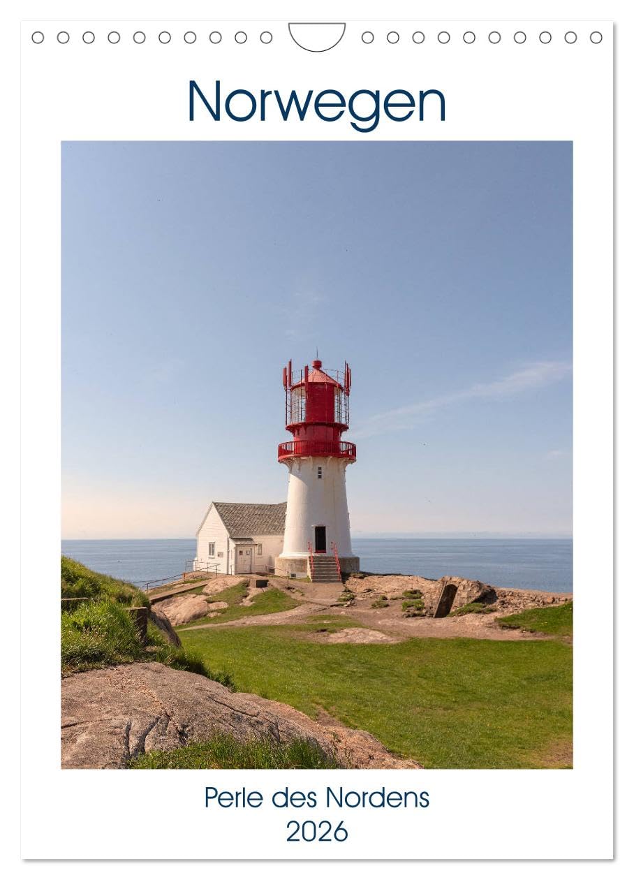 Norwegen - Perle des Nordens (Wandkalender 2026 DIN A4 hoch), CALVENDO Monatskalender Leisure, Home & Garden
