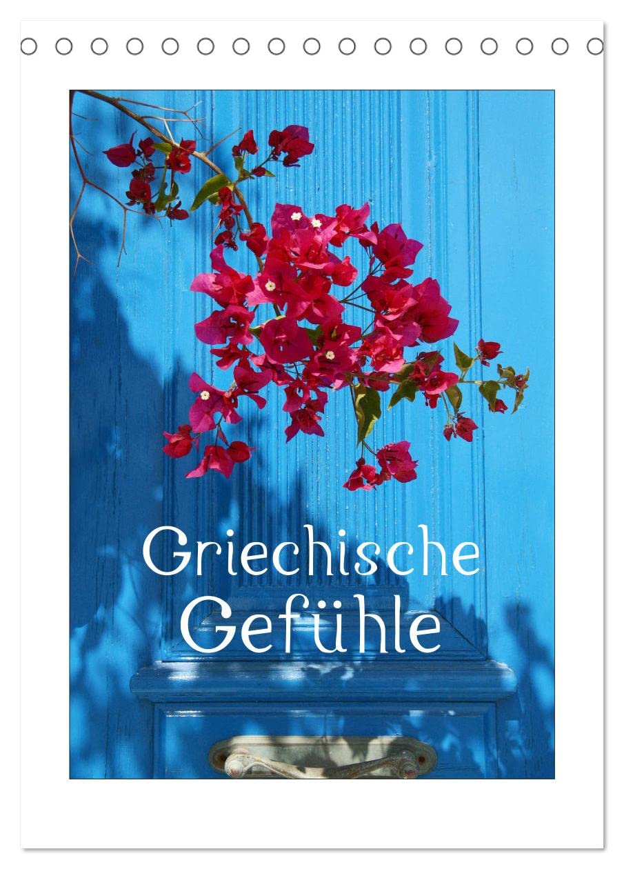 Griechische Gefühle (Tischkalender 2026 DIN A5 hoch), CALVENDO Monatskalender Film, Art & Culture