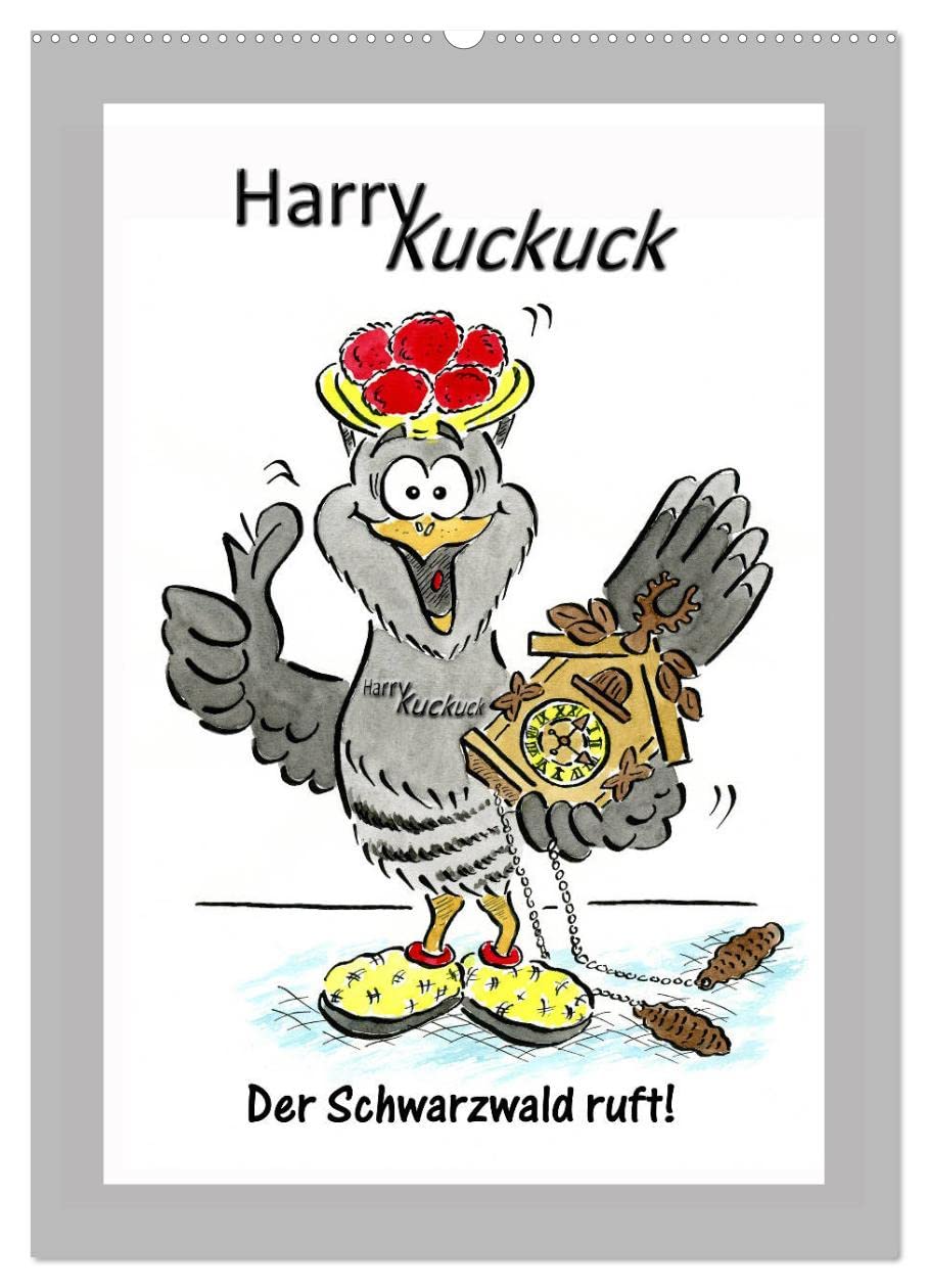 HarryKuckuck - Der Schwarzwald ruft (Wandkalender 2026 DIN A2 hoch), CALVENDO Monatskalender Leisure, Home & Garden