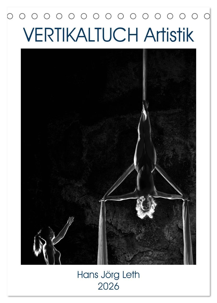 VERTIKALTUCH Artistik (Tischkalender 2026 DIN A5 hoch), CALVENDO Monatskalender Photography