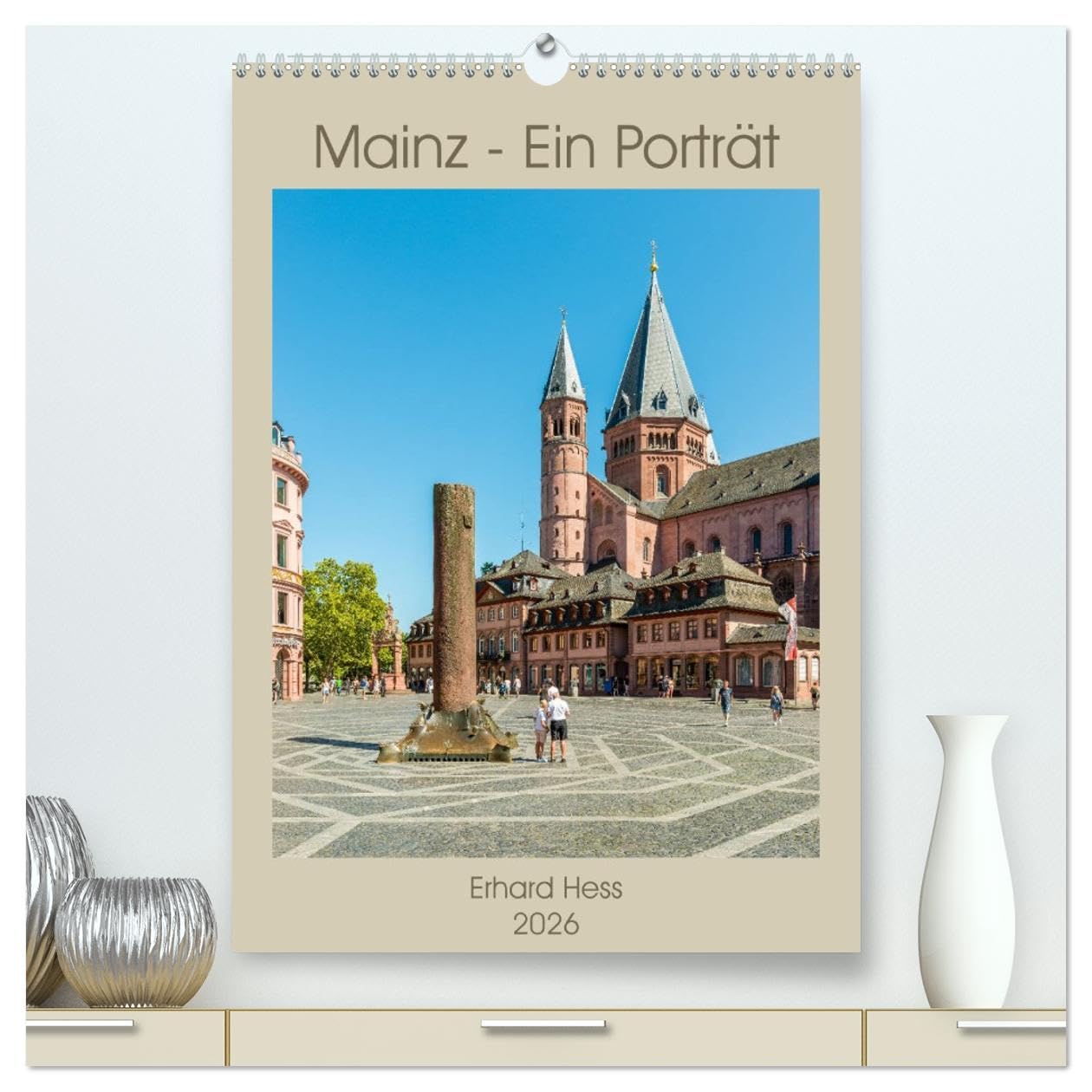 Mainz - Ein Porträt (hochwertiger Premium Wandkalender 2026 DIN A2 hoch), Kunstdruck in Hochglanz Leisure, Home & Garden