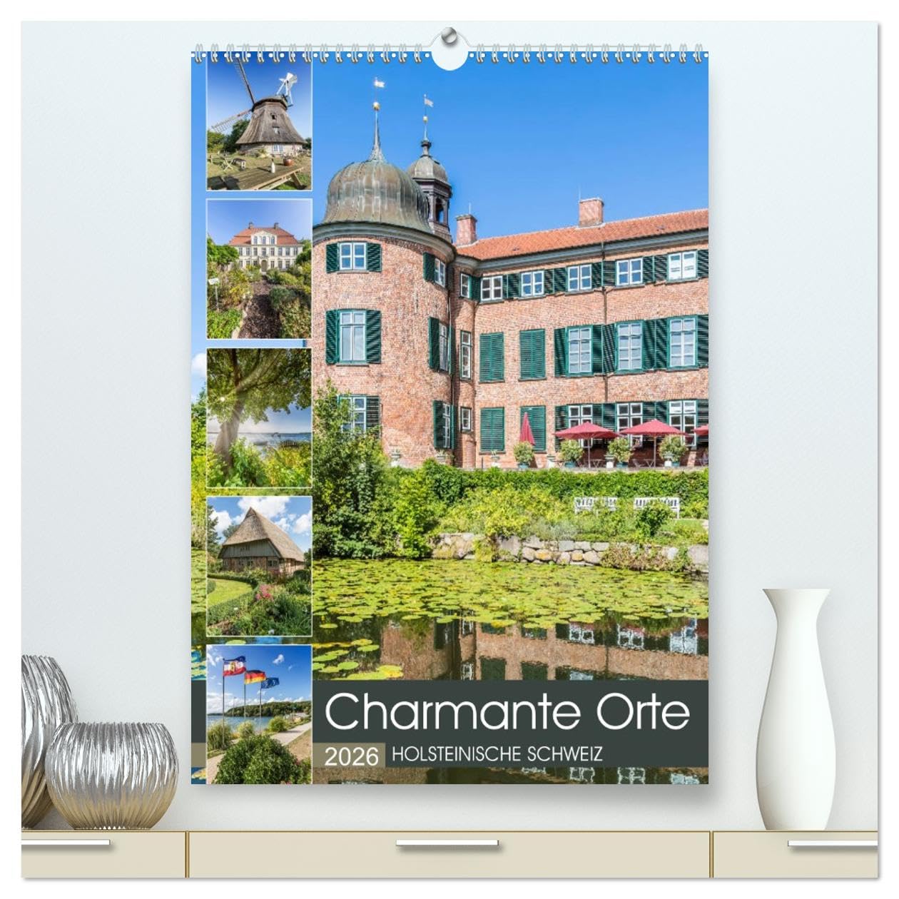 HOLSTEINISCHE SCHWEIZ Charmante Orte (hochwertiger Premium Wandkalender 2026 DIN A2 hoch), Kunstdruck in Hochglanz Leisure, Home & Garden