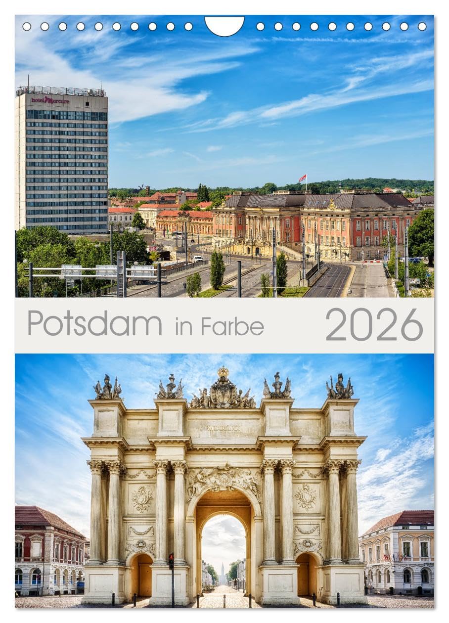Potsdam in Farbe (Wandkalender 2026 DIN A4 hoch), CALVENDO Monatskalender Business & Technology