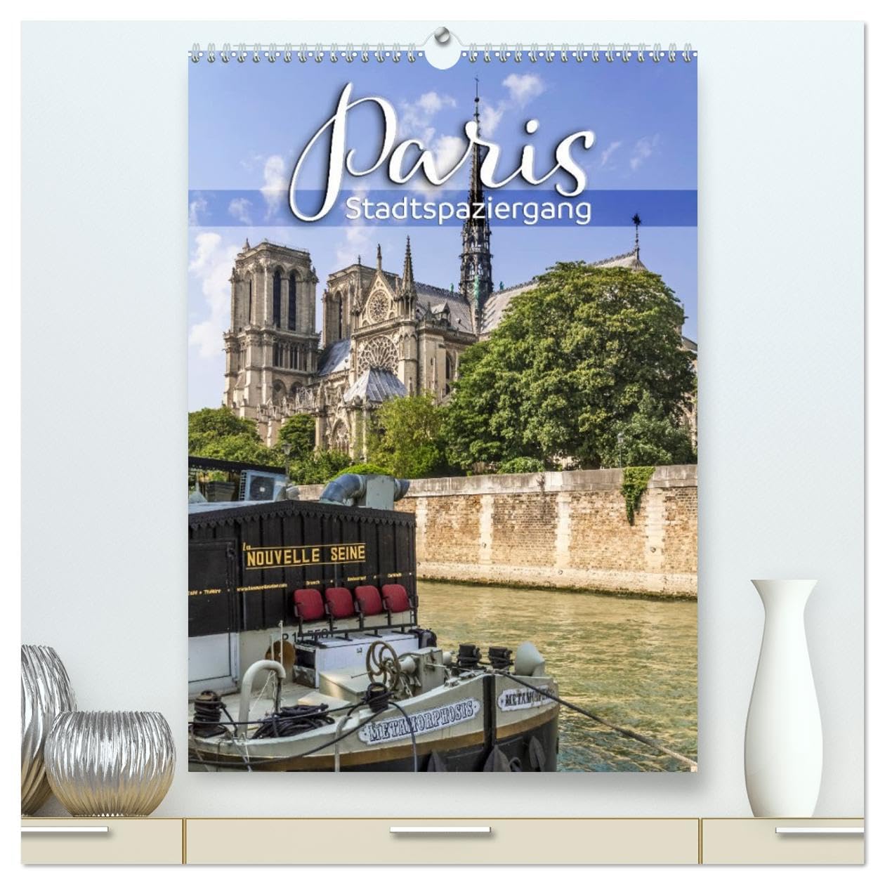 PARIS Stadtspaziergang (hochwertiger Premium Wandkalender 2026 DIN A2 hoch), Kunstdruck in Hochglanz Leisure, Home & Garden