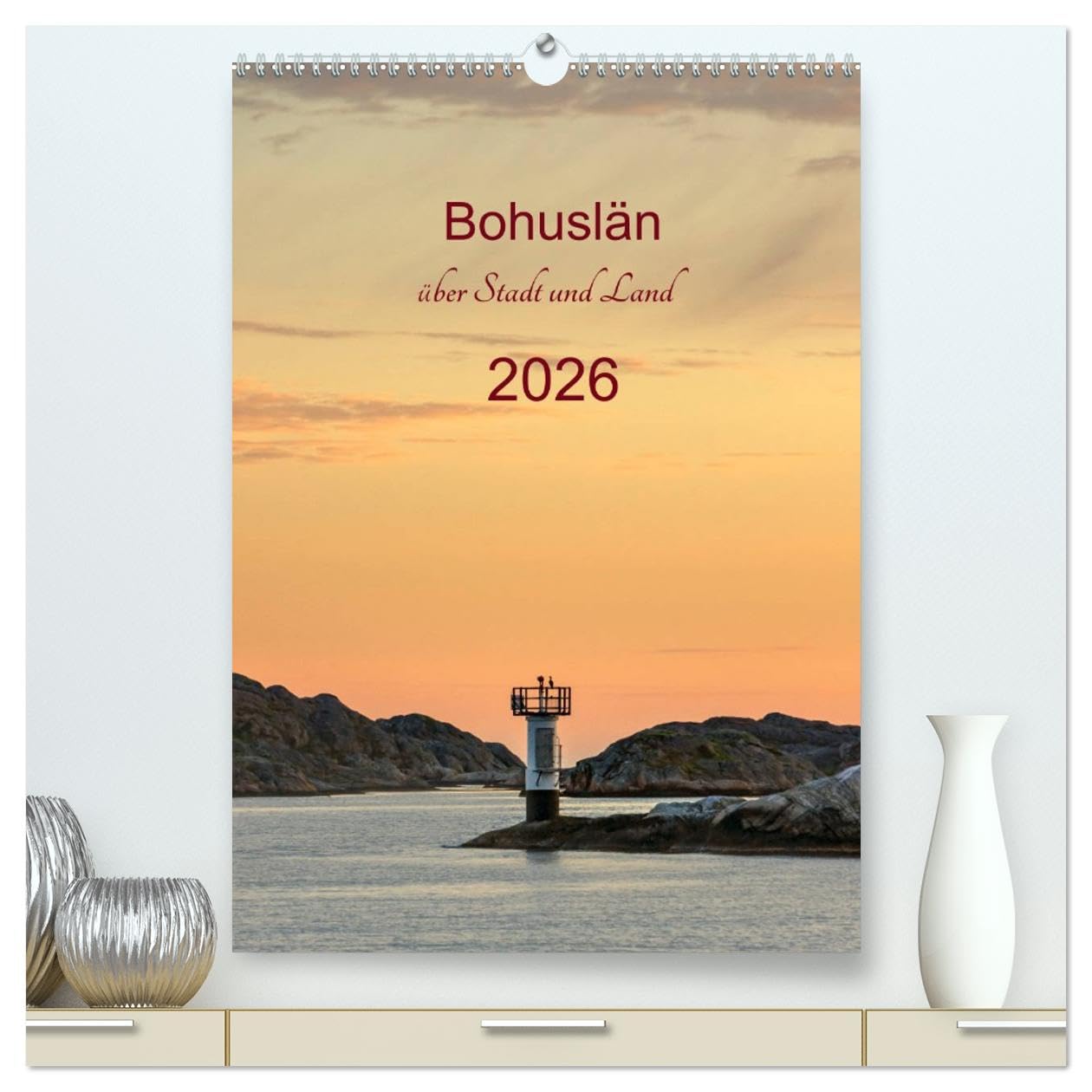 Bohuslän - über Stadt und Land (hochwertiger Premium Wandkalender 2026 DIN A2 hoch), Kunstdruck in Hochglanz Leisure, Home & Garden