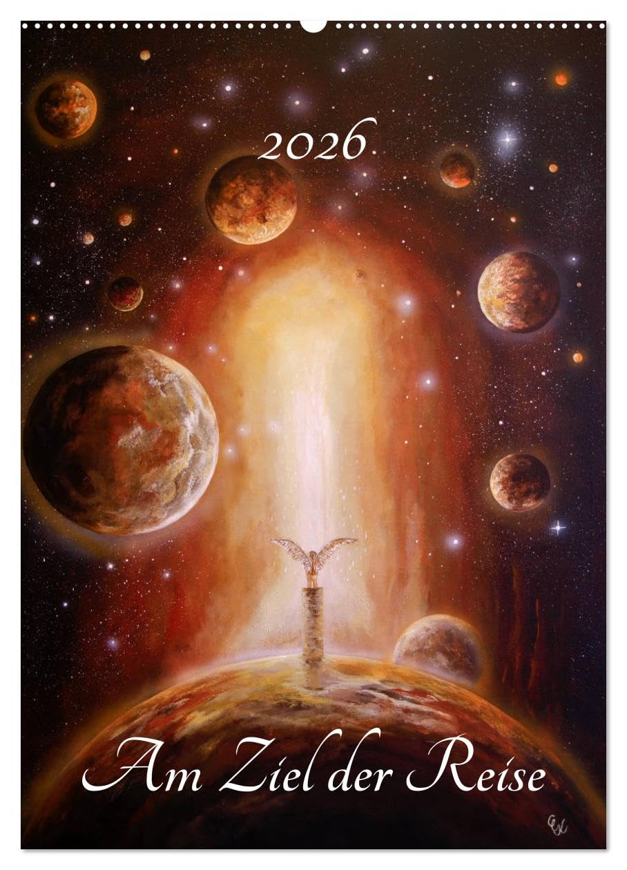 Am Ziel der Reise (Wandkalender 2026 DIN A2 hoch), CALVENDO Monatskalender Leisure, Home & Garden