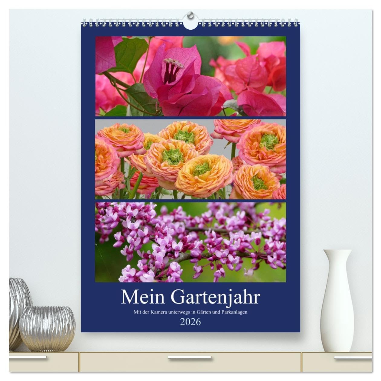 Mein Gartenjahr - Mit der Kamera unterwegs in Gärten und Parkanlagen (hochwertiger Premium Wandkalender 2026 DIN A2 hoch), Kunstdruck in Hochglanz: ... Gärten und Schlossanlagen. (CALVENDO Natur) Social Sciences