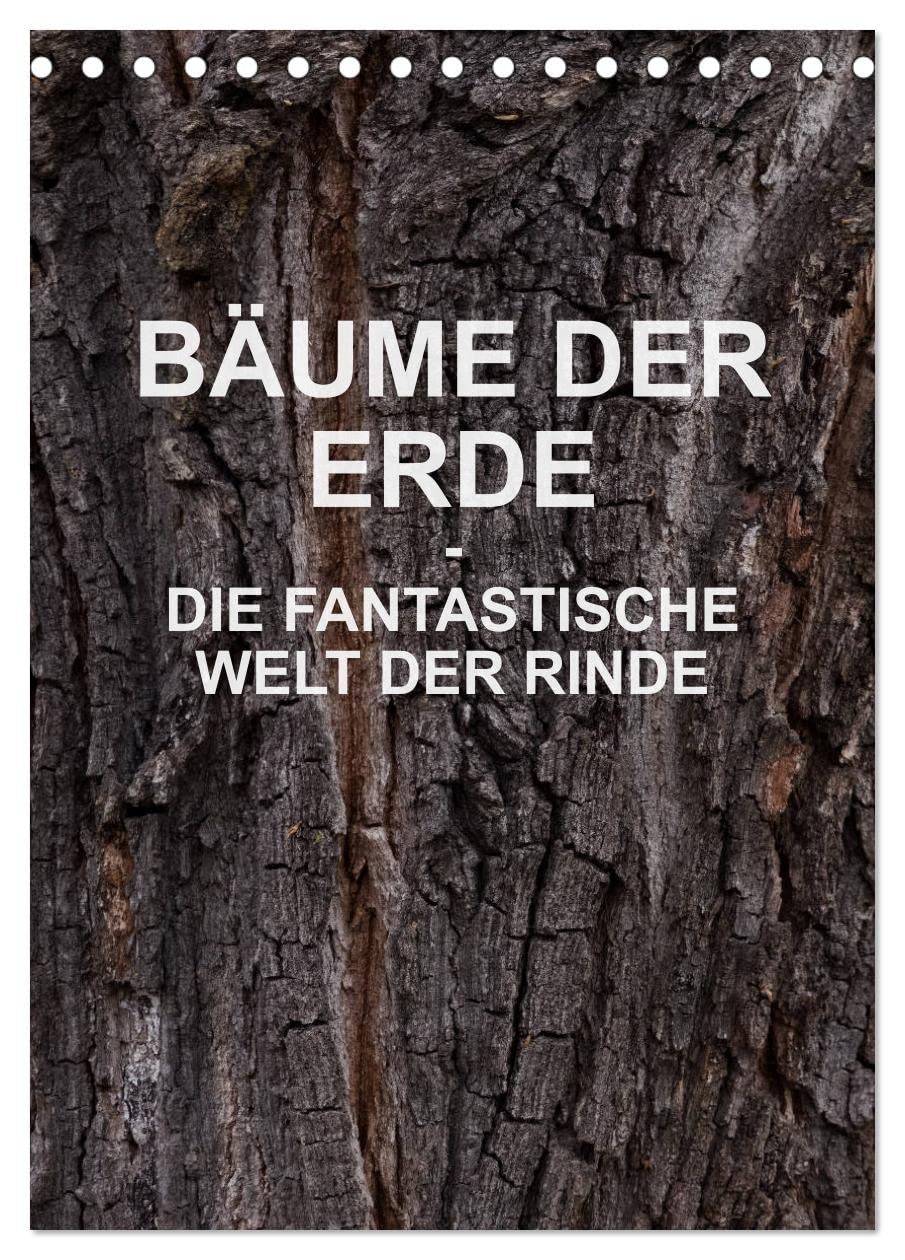 BÄUME DER ERDE - DIE FANTASTISCHE WELT DER RINDE (Tischkalender 2026 DIN A5 hoch), CALVENDO Monatskalender: Nahaufnahmen der Stämme verschiedener ... und Formen ihrer Rinden. (CALVENDO Natur) Business & Technology