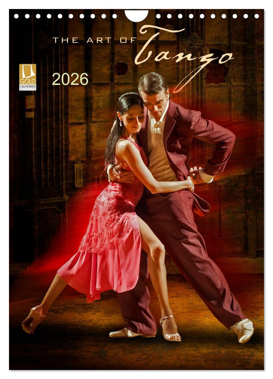 The Art Of Tango (Wandkalender 2026 DIN A4 hoch), CALVENDO Monatskalender: Tango - Der Tanz der Sinne (CALVENDO Erotik) Photography