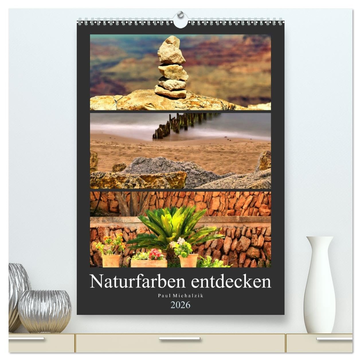 Naturfarben entdecken (hochwertiger Premium Wandkalender 2026 DIN A2 hoch), Kunstdruck in Hochglanz: Farben bestimmen unser Leben und machen es bunt (CALVENDO Natur) Leisure, Home & Garden