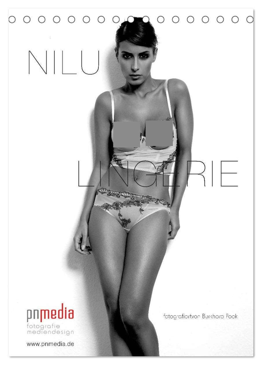 NILU LINGERIE 2026 (Tischkalender 2026 DIN A5 hoch), CALVENDO Monatskalender: Nilu in bezaubernden Dessous (CALVENDO Erotik) Social Sciences
