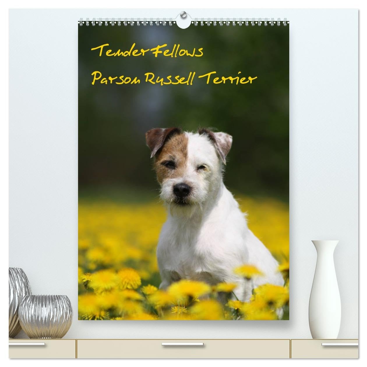 Tender Fellows - Parson Russell Terrier (hochwertiger Premium Wandkalender 2026 DIN A2 hoch), Kunstdruck in Hochglanz: Unsere fröhliche Terrierbande hat auch in 2017 viel erlebt. (CALVENDO Tiere) Natural Sciences