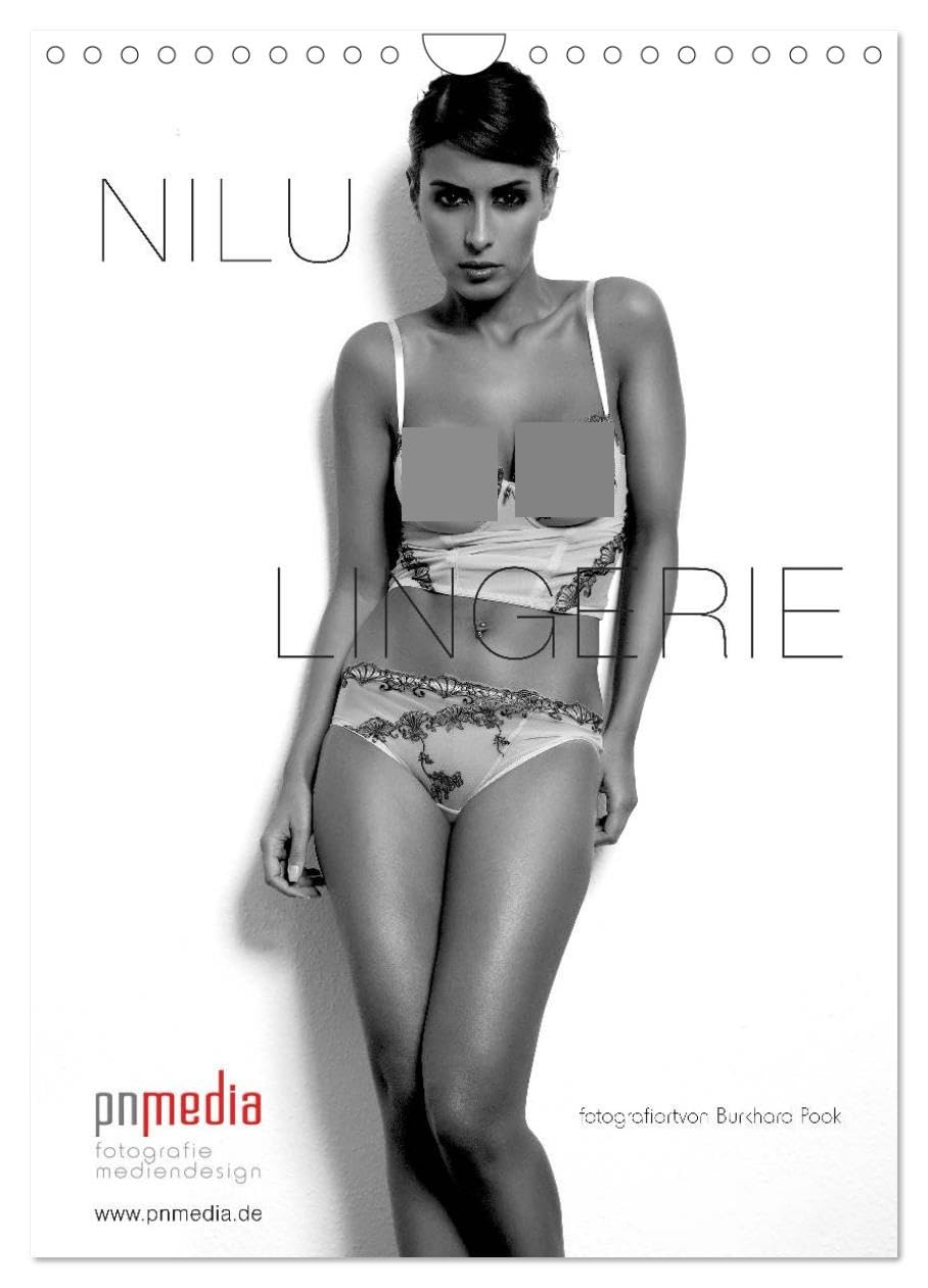 NILU LINGERIE 2026 (Wandkalender 2026 DIN A4 hoch), CALVENDO Monatskalender: Nilu in bezaubernden Dessous (CALVENDO Erotik) Social Sciences