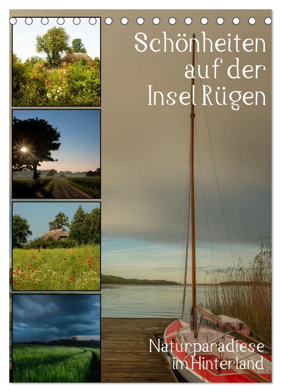 Schönheiten auf der Insel Rügen (Tischkalender 2026 DIN A5 hoch), CALVENDO Monatskalender: Stille Schönheiten im Hinterland der Insel Rügen (CALVENDO Natur) Leisure, Home & Garden