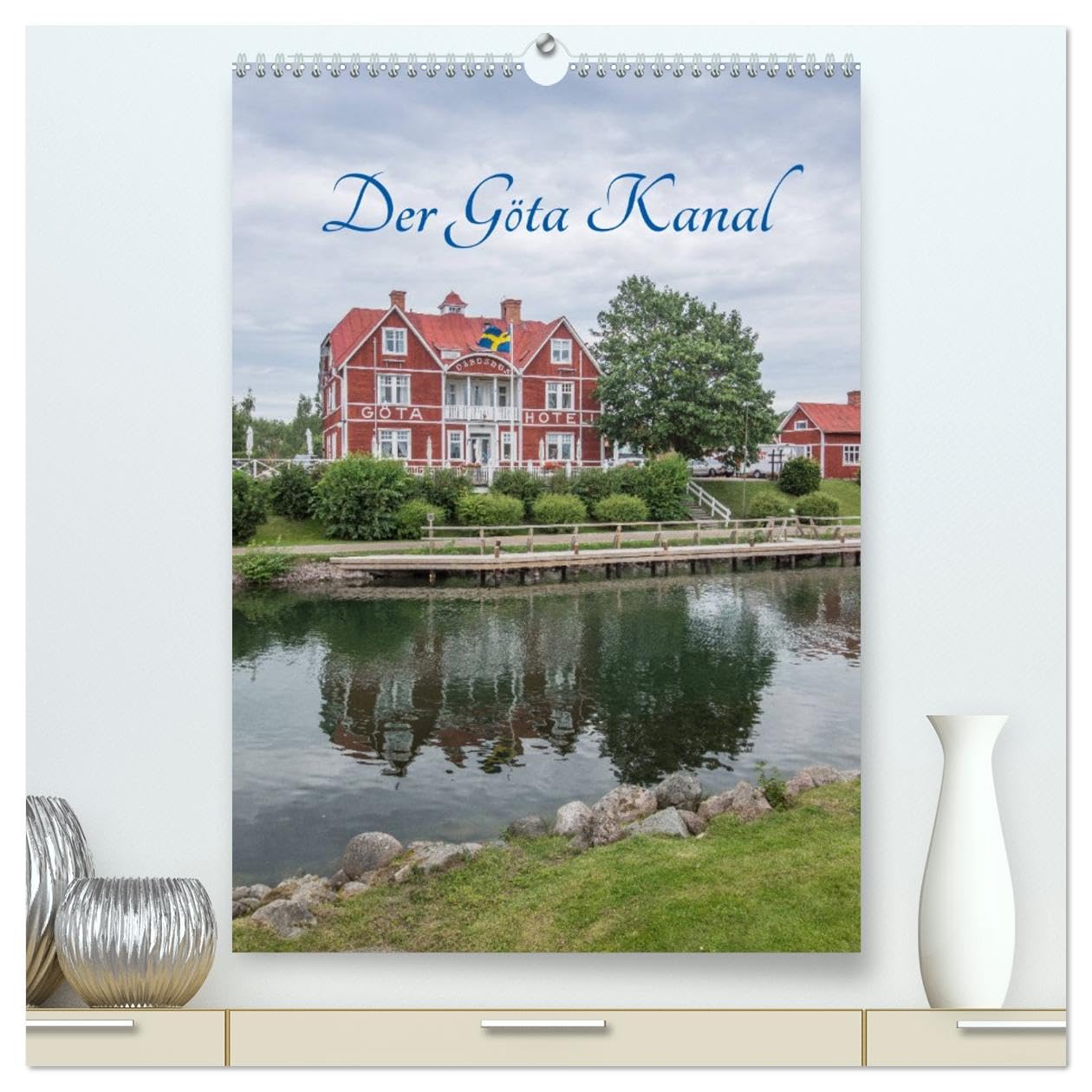 Der Göta Kanal (hochwertiger Premium Wandkalender 2026 DIN A2 hoch), Kunstdruck in Hochglanz: Eine Reise entlang der historisch schwedischen Wasserstrasse (CALVENDO Orte) Leisure, Home & Garden
