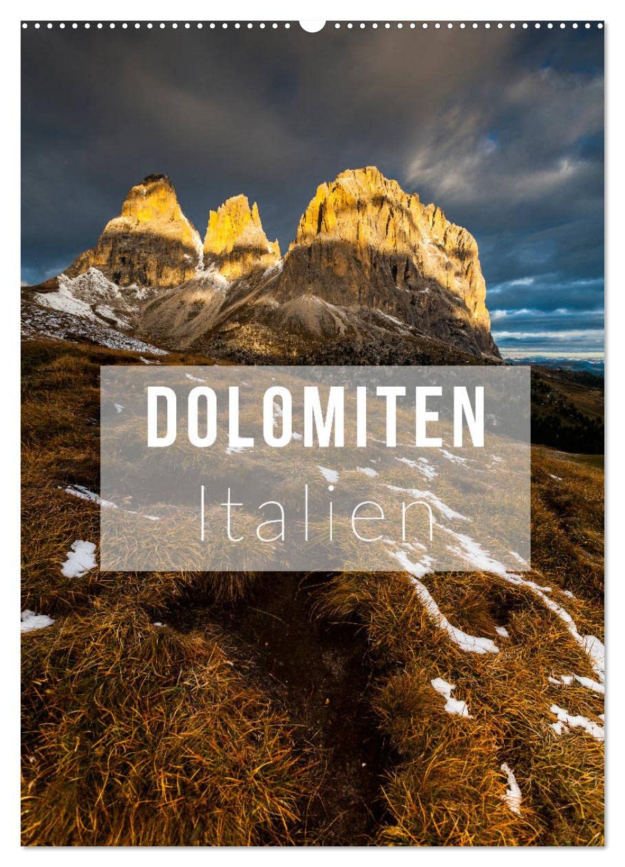 Dolomiten. Italien (Wandkalender 2026 DIN A2 hoch), CALVENDO Monatskalender: Die herrlichsten Ansichten der Dolomiten (CALVENDO Natur) Leisure, Home & Garden