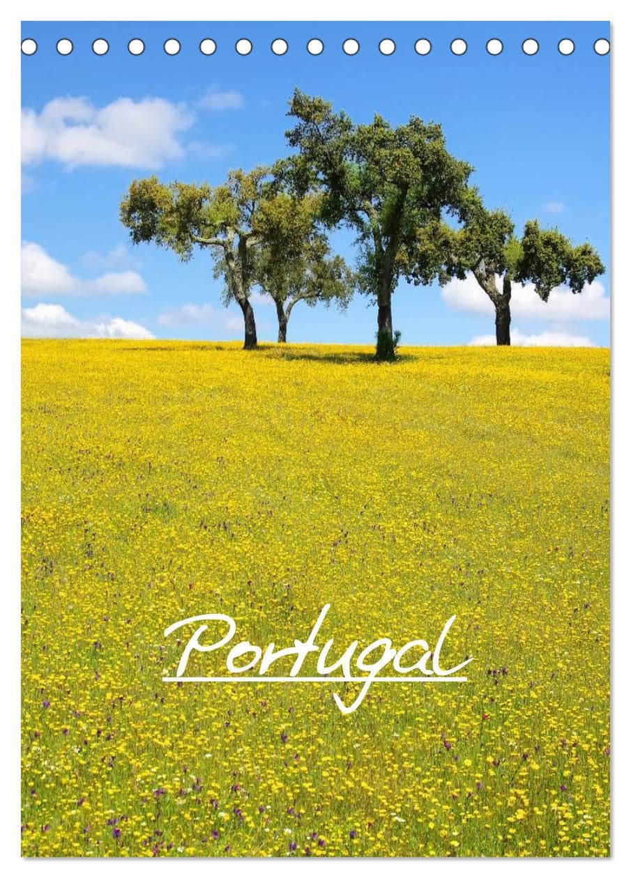 Portugal (Tischkalender 2026 DIN A5 hoch), CALVENDO Monatskalender: Entdecken Sie mit diesem Kalender Portugal, ein geschichtsträchtiges und bezauberndes Land im Westen Europas. (CALVENDO Orte) Leisure, Home & Garden