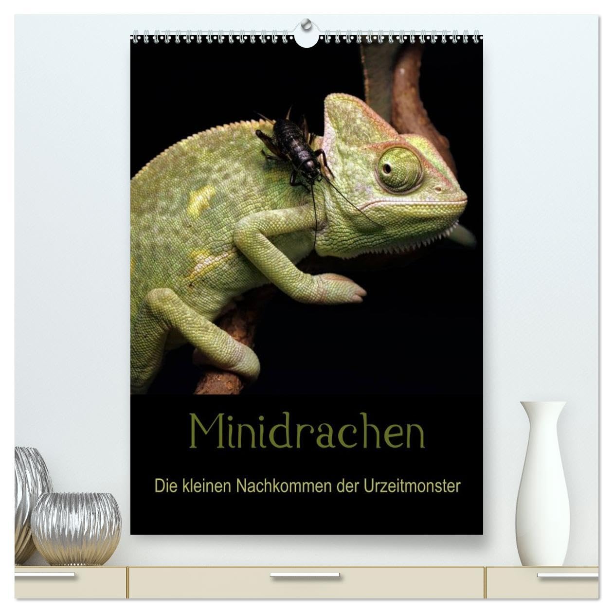 Minidrachen - Die kleinen Nachkommen der Urzeitmonster (hochwertiger Premium Wandkalender 2026 DIN A2 hoch), Kunstdruck in Hochglanz: Die kleinen ... Farbenvielfalt (CALVENDO Tiere) Living & Furnishing