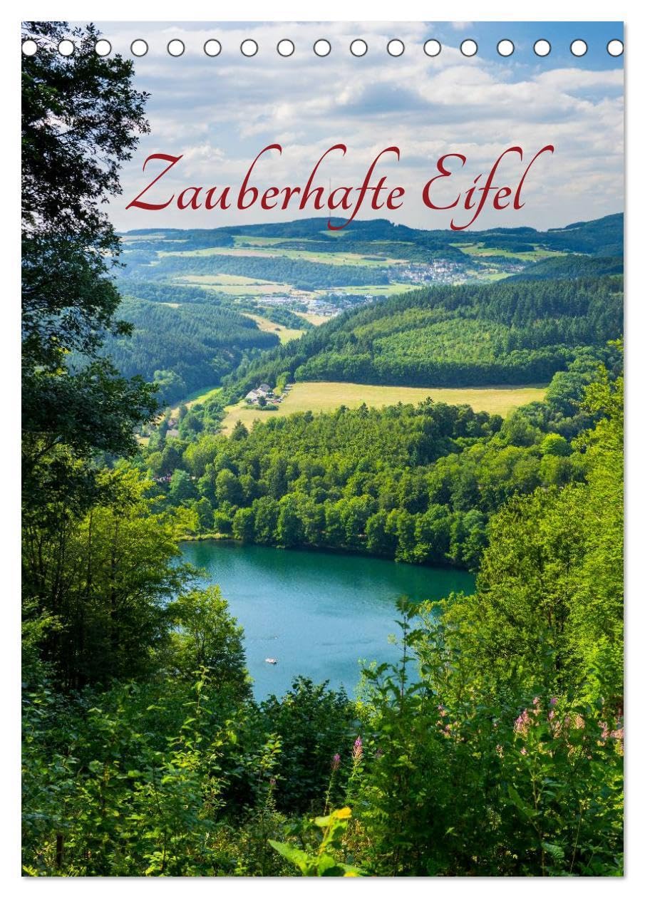Zauberhafte Eifel (Tischkalender 2026 DIN A5 hoch), CALVENDO Monatskalender: Die Eifel zwisch Aachen und Trier (CALVENDO Orte) Leisure, Home & Garden