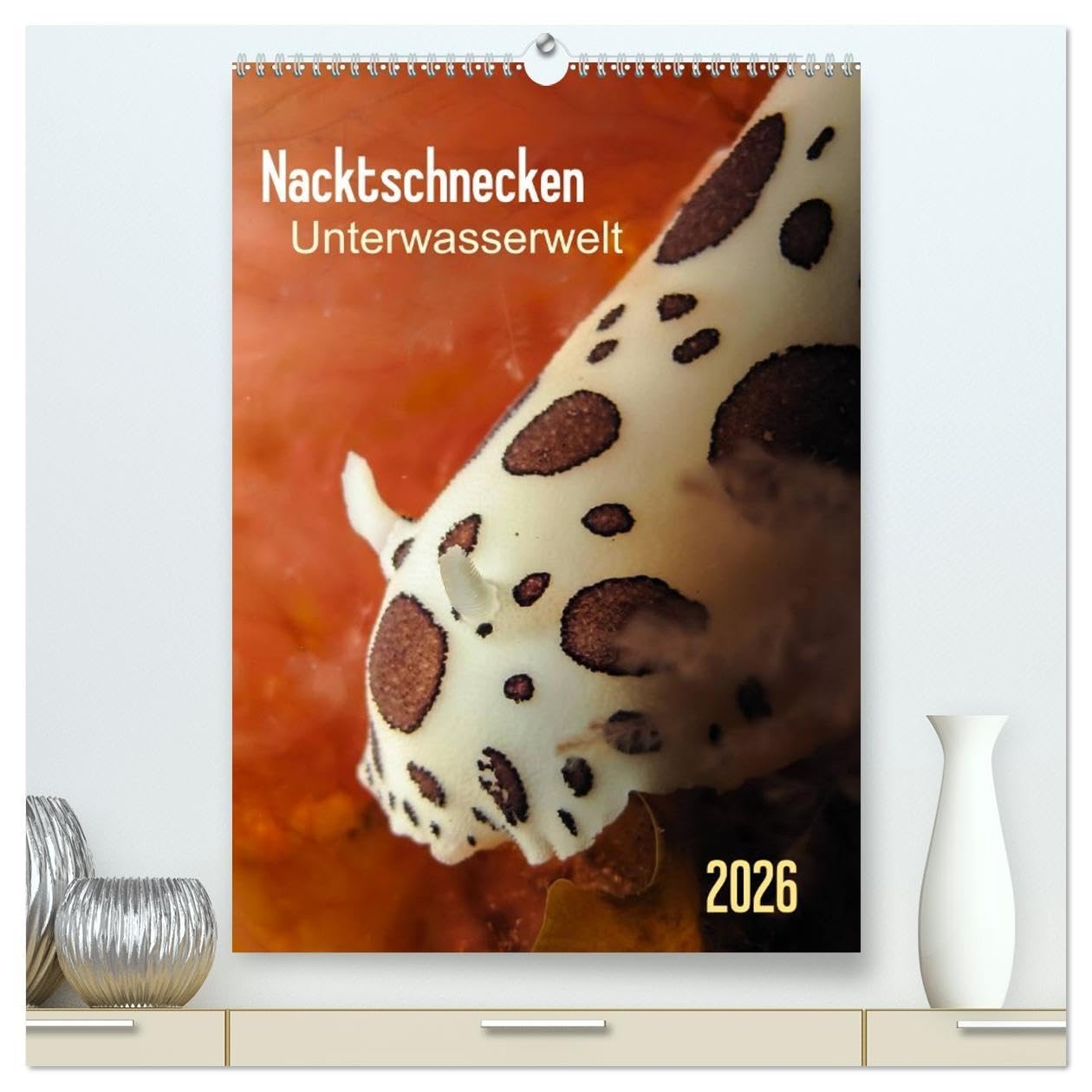Nacktschnecken - Unterwasserwelt 2026 (hochwertiger Premium Wandkalender 2026 DIN A2 hoch), Kunstdruck in Hochglanz: Bunte Knallfarbe und möglichst ... zu heißen. (CALVENDO Tiere) Natural Sciences