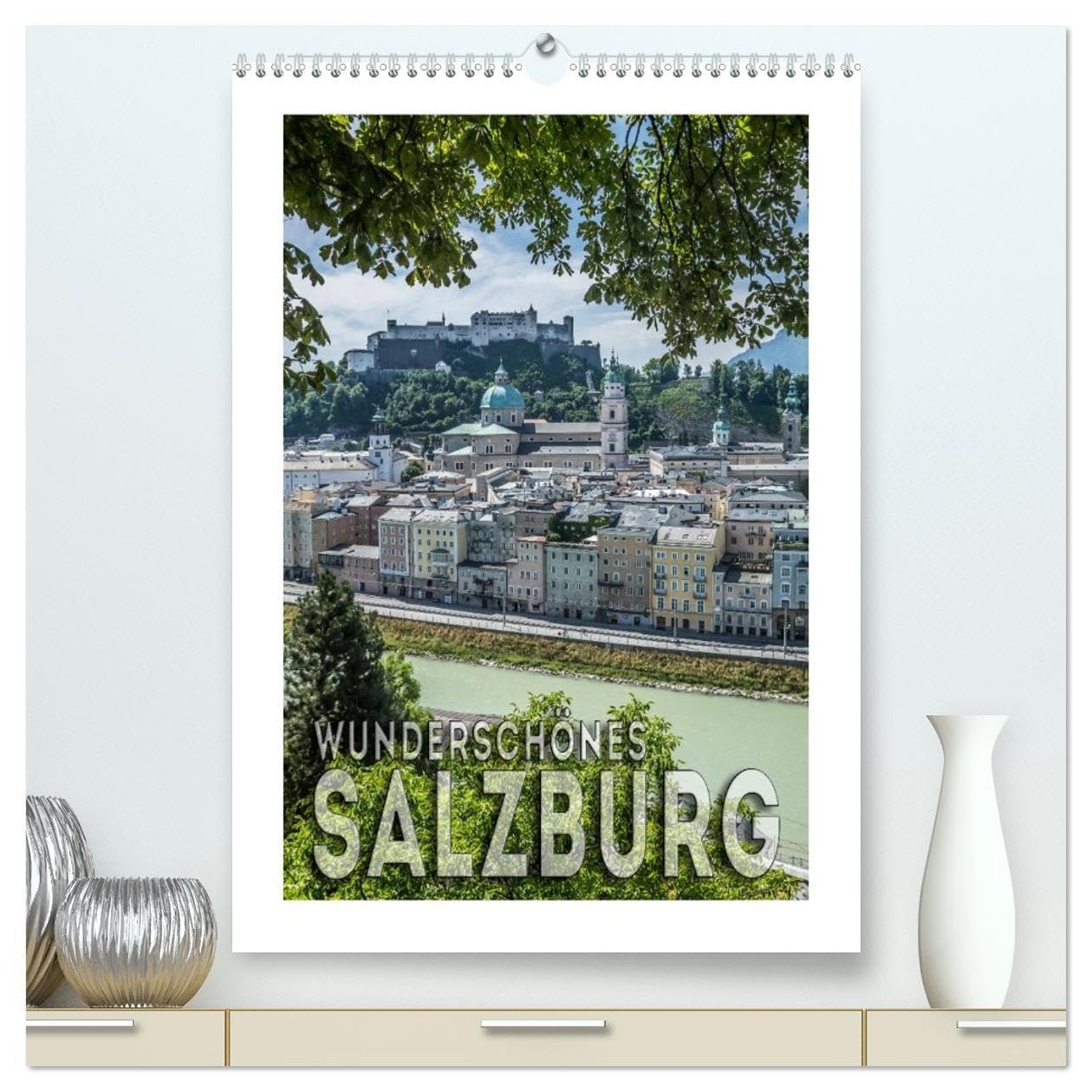 Wunderschönes SALZBURG (hochwertiger Premium Wandkalender 2026 DIN A2 hoch), Kunstdruck in Hochglanz: Eine Reise durch das alte Stadtherz (CALVENDO Orte) Leisure, Home & Garden