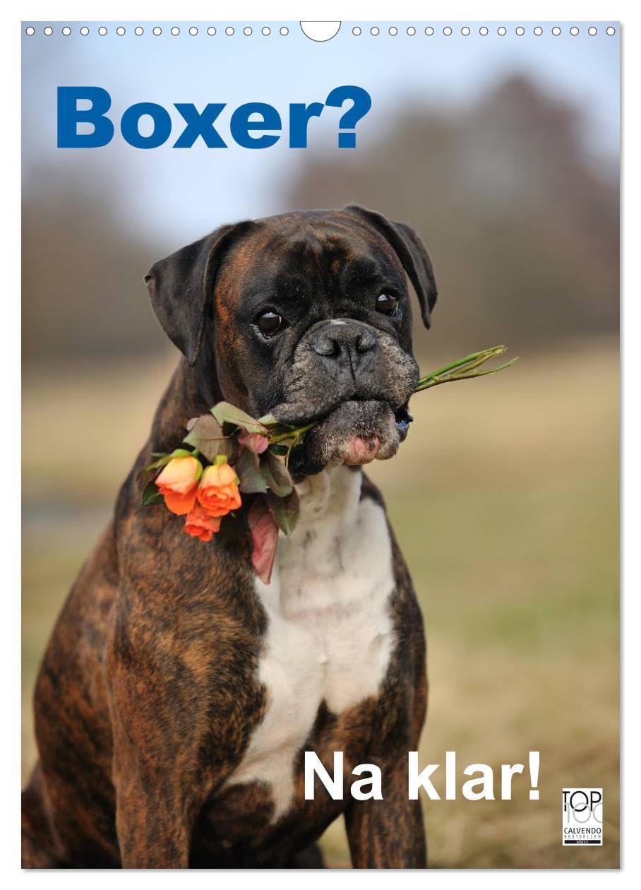 Boxer? Na klar! (Wandkalender 2026 DIN A3 hoch), CALVENDO Monatskalender: Boxer, der Clown unter den Hunden. (CALVENDO Tiere) Natural Sciences