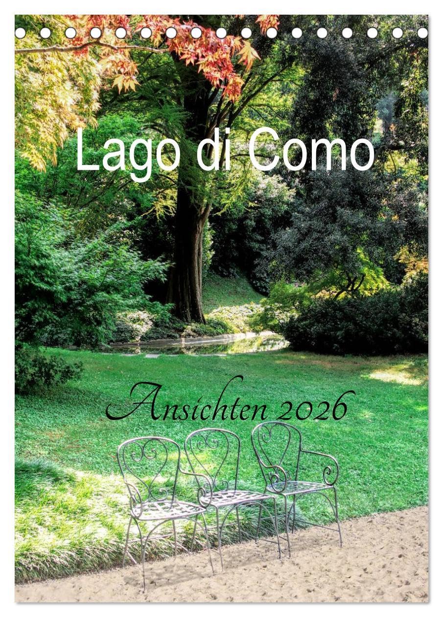 Lago di Como Ansichten 2026 (Tischkalender 2026 DIN A5 hoch), CALVENDO Monatskalender: Monatskalender mit künstlerischen Ansichten von Örtlichkeiten rund um den Comer See (CALVENDO Orte) Leisure, Home & Garden
